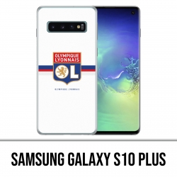 Coque Samsung Galaxy S10 PLUS - OL Olympique Lyonnais logo bandeau