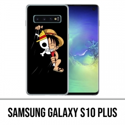 Samsung Galaxy S10 PLUS Case - One Piece baby Luffy Flag