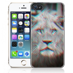 Caja del teléfono 3D Lion