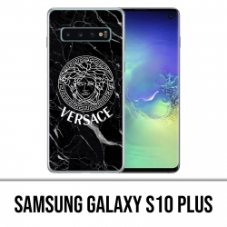 Samsung Galaxy S10 PLUS Case - Versace Marmor schwarz