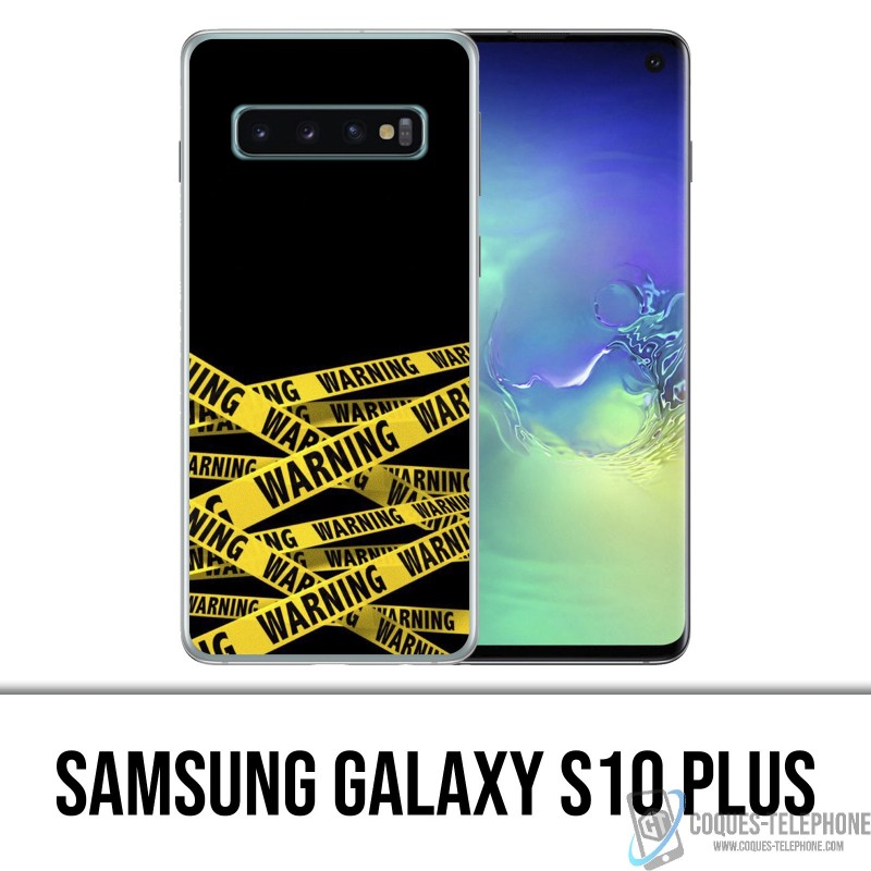 Funda del Samsung Galaxy S10 PLUS - Advertencia