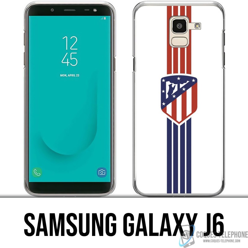 Coque Samsung Galaxy J6 - Athletico Madrid Football