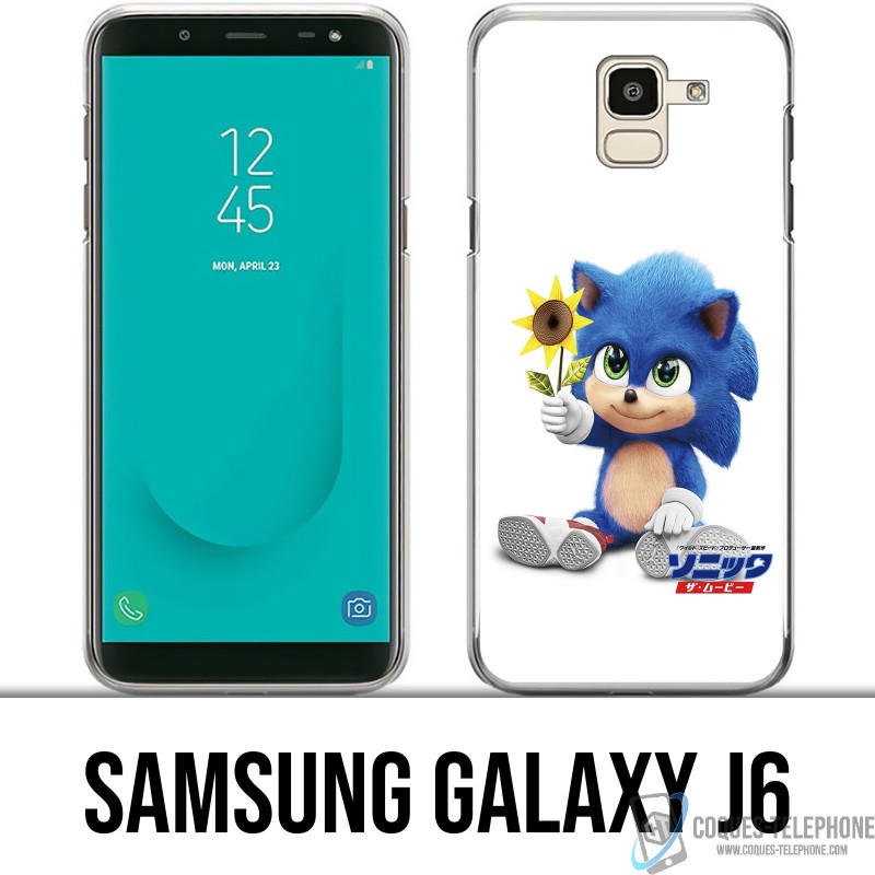 Coque Samsung Galaxy J6 - Baby Sonic film