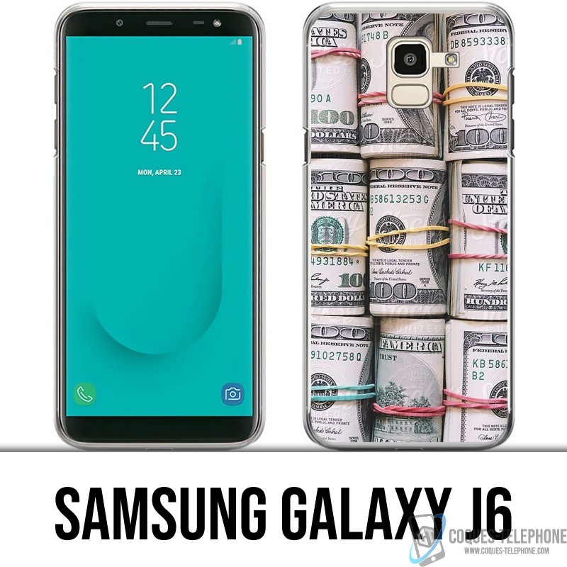 Case Samsung Galaxy J6 - Dollarkarten Rollkarten