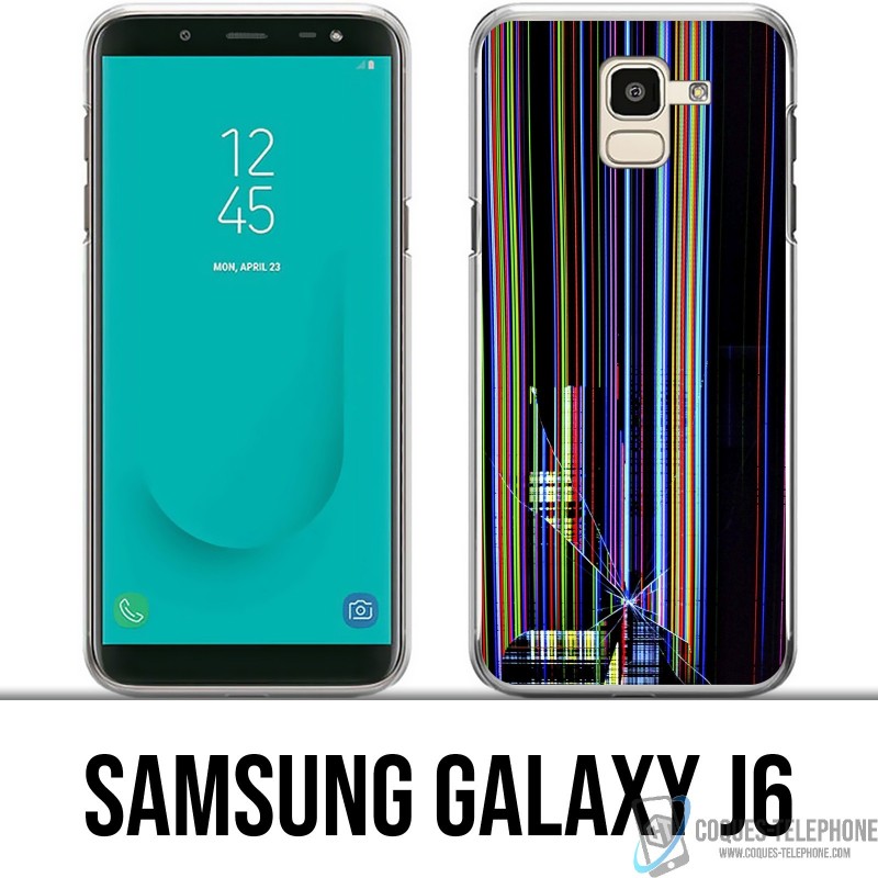 Coque Samsung Galaxy J6 - Écran cassé