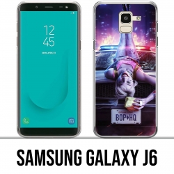 Samsung Galaxy J6-Case - Harley Quinn Raubvogel-Motorhaube