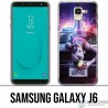 Samsung Galaxy J6-Case - Harley Quinn Raubvogel-Motorhaube