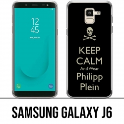 Coque Samsung Galaxy J6 - Keep calm Philipp Plein