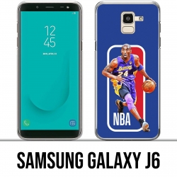 Funda del Samsung Galaxy J6 - Logotipo de la NBA de Kobe Bryant