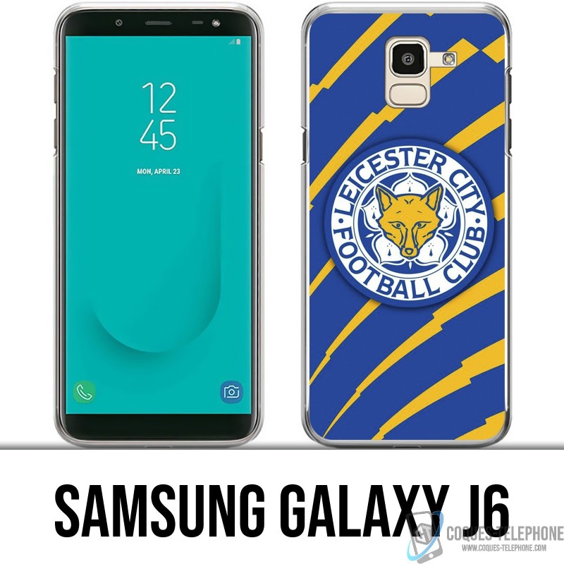 Case Samsung Galaxy J6 - Leicester city Football