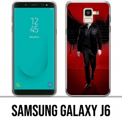 Coque Samsung Galaxy J6 - Lucifer ailes mur