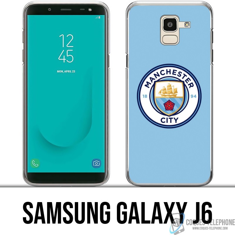 Samsung Galaxy J6 Custodia - Manchester City Football
