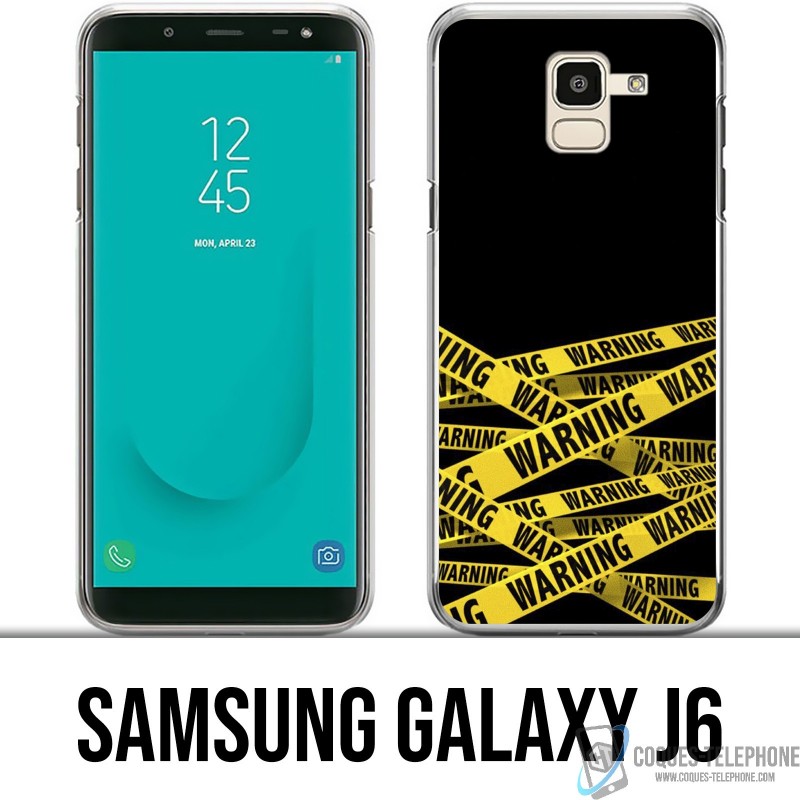Coque Samsung Galaxy J6 - Warning