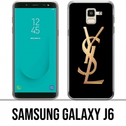 Case Samsung Galaxy J6 - YSL Yves Saint Laurent Gold Logo