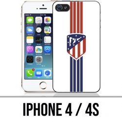 Coque iPhone 4 / 4S - Athletico Madrid Football