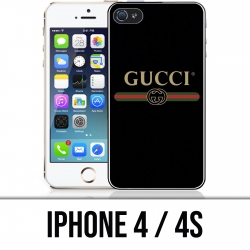 Funda para iPhone 4 / 4S - Cinturón con logo de Gucci