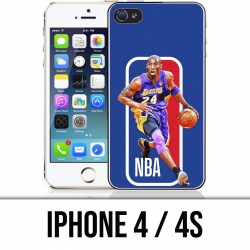 Coque iPhone 4 / 4S - Kobe Bryant logo NBA