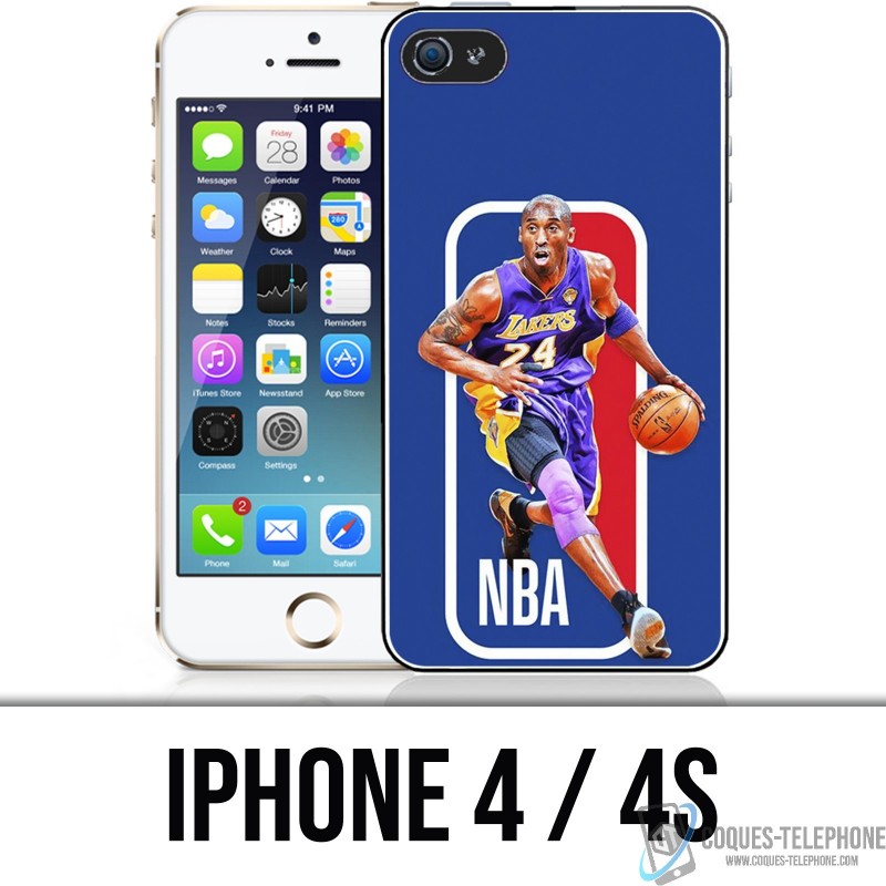 Funda iPhone 4 / 4S - Logotipo de la NBA de Kobe Bryant