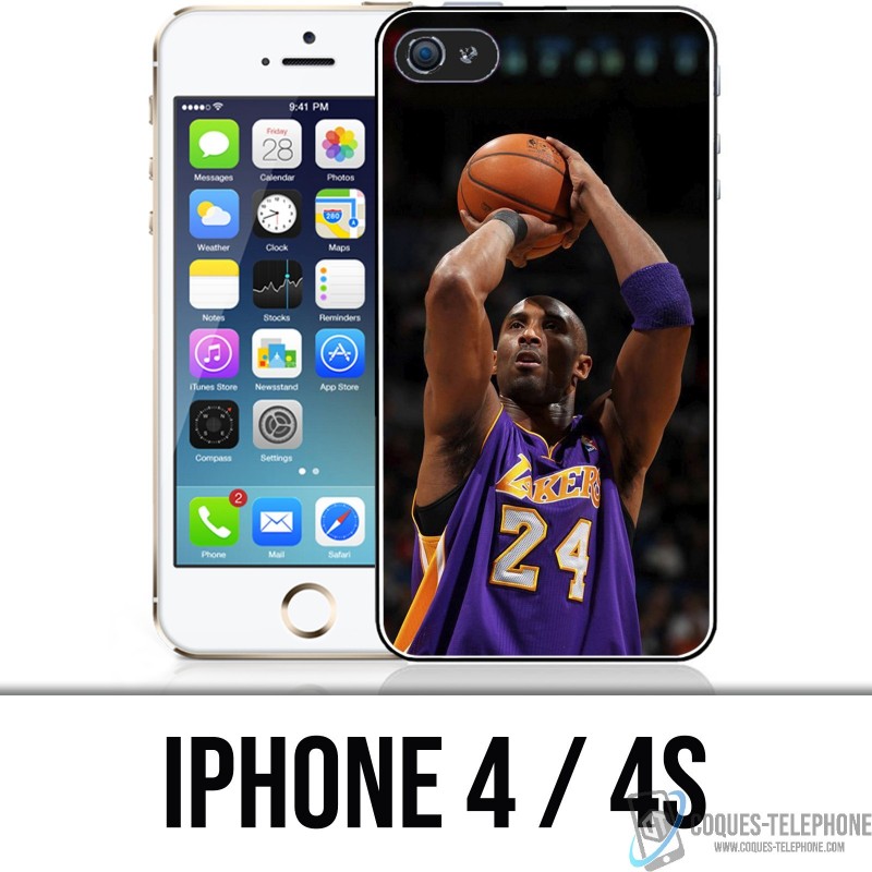 iPhone 4 / 4S Tasche - Kobe Bryant Basketball Basketball NBA Schütze