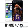 Funda iPhone 4 / 4S - Kobe Bryant Baloncesto Baloncesto NBA Shooter