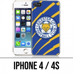 Coque iPhone 4 / 4S - Leicester city Football