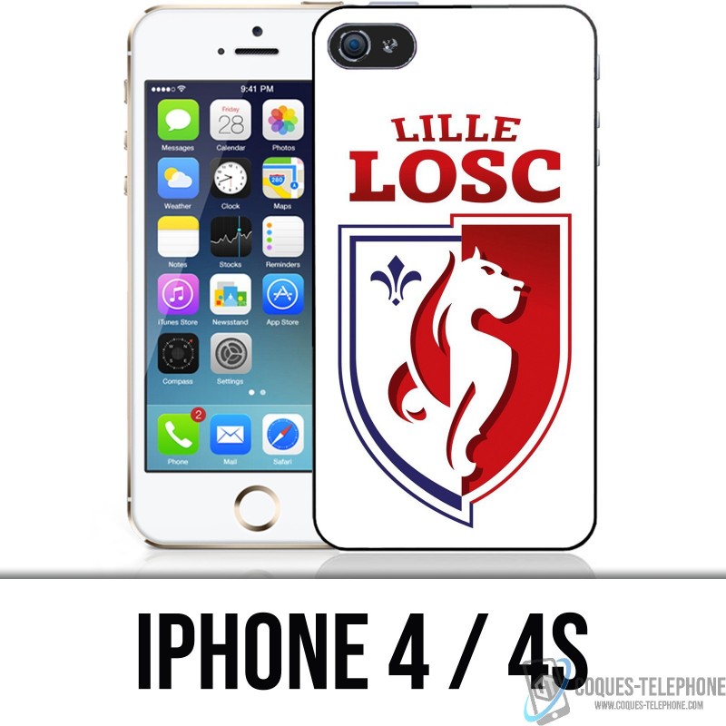 Coque iPhone 4 / 4S - Lille LOSC Football
