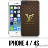 Coque iPhone 4 / 4S - Louis Vuitton logo