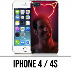 Coque iPhone 4 / 4S - Lucifer Love Devil