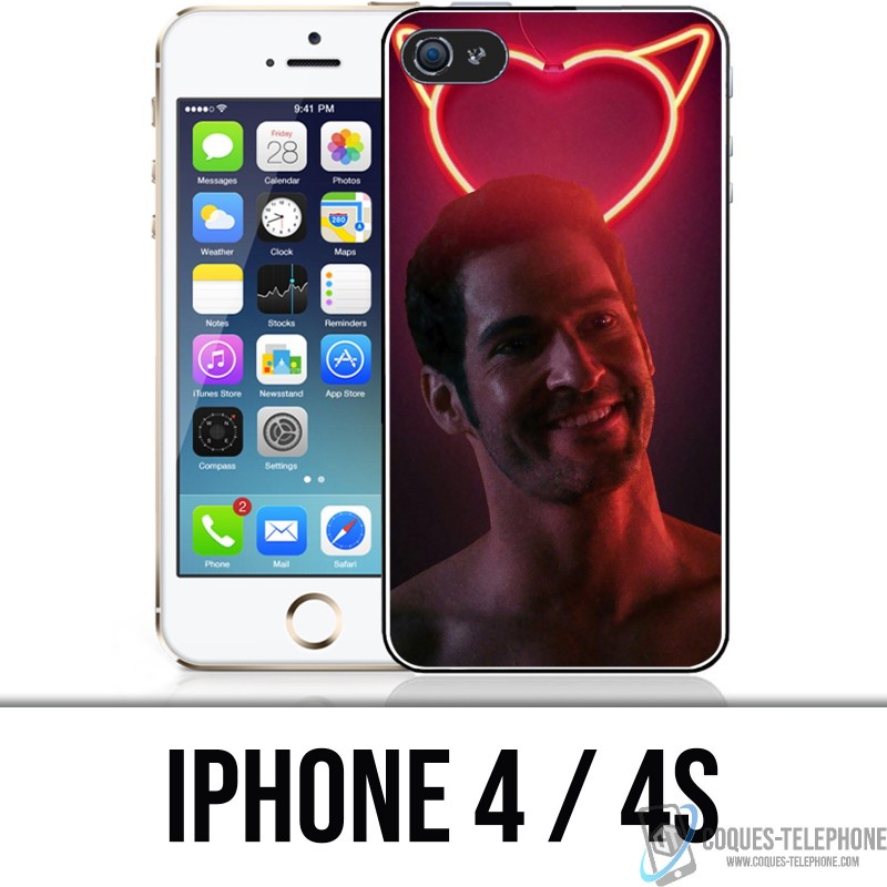 Coque iPhone 4 / 4S - Lucifer Love Devil