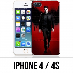 Funda iPhone 4 / 4S - Alas de pared de Lucifer
