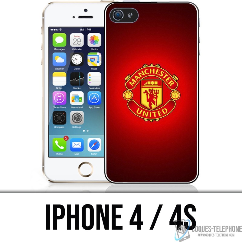 Coque iPhone 4 / 4S - Manchester United Football