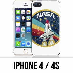 Funda iPhone 4 / 4S - Placa de cohete de la NASA