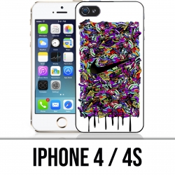 Funda iPhone 4 / 4S - Arte de las zapatillas Nike