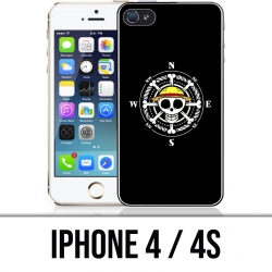 Custodia per iPhone 4 / 4S - Logo della bussola in un pezzo unico