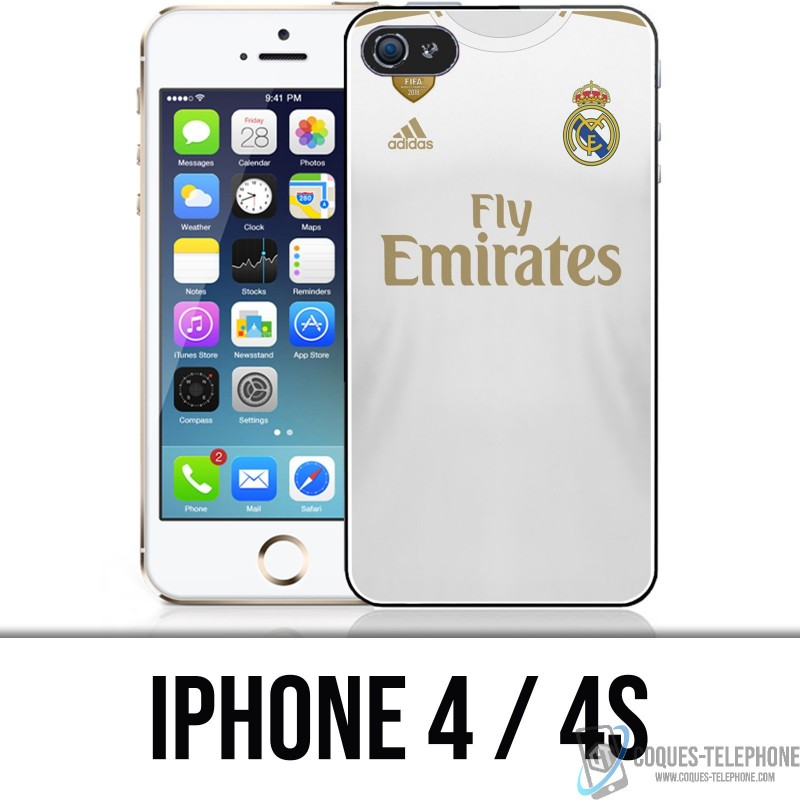 Coque iPhone 4 / 4S - Real madrid maillot 2020