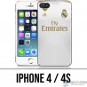 Custodia per iPhone 4 / 4S - Vera maillot madrid 2020