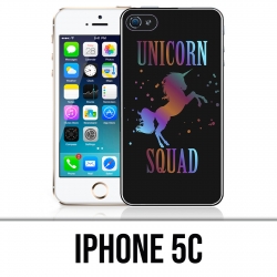 Coque iPhone 5C - Unicorn Squad Licorne