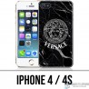 Coque iPhone 4 / 4S - Versace marbre noir