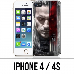 Coque iPhone 4 / 4S - Witcher lame épée