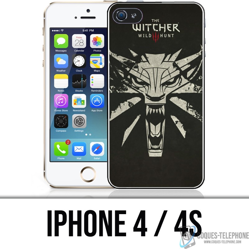 Coque iPhone 4 / 4S - Witcher logo