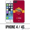 Coque iPhone 4 / 4S - AS Roma Football