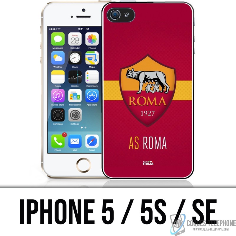 Coque iPhone 5 / 5S / SE - AS Roma Football