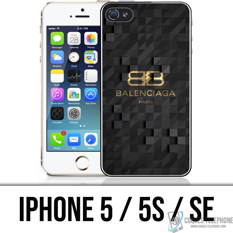 Funda iPhone 5 / 5S / SE - Logotipo de Balenciaga