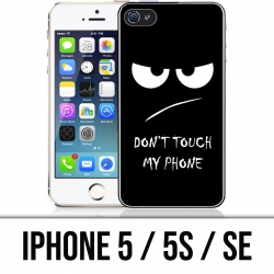 Coque iPhone 5 / 5S / SE - Don't Touch my Phone Angry
