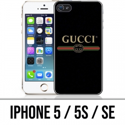 Coque iPhone 5 / 5S / SE - Gucci logo belt