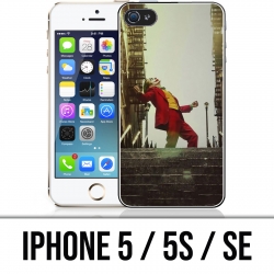 Coque iPhone 5 / 5S / SE - Joker film escalier