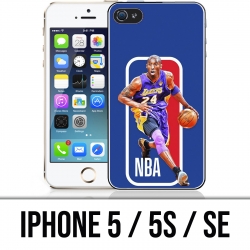 Coque iPhone 5 / 5S / SE - Kobe Bryant logo NBA
