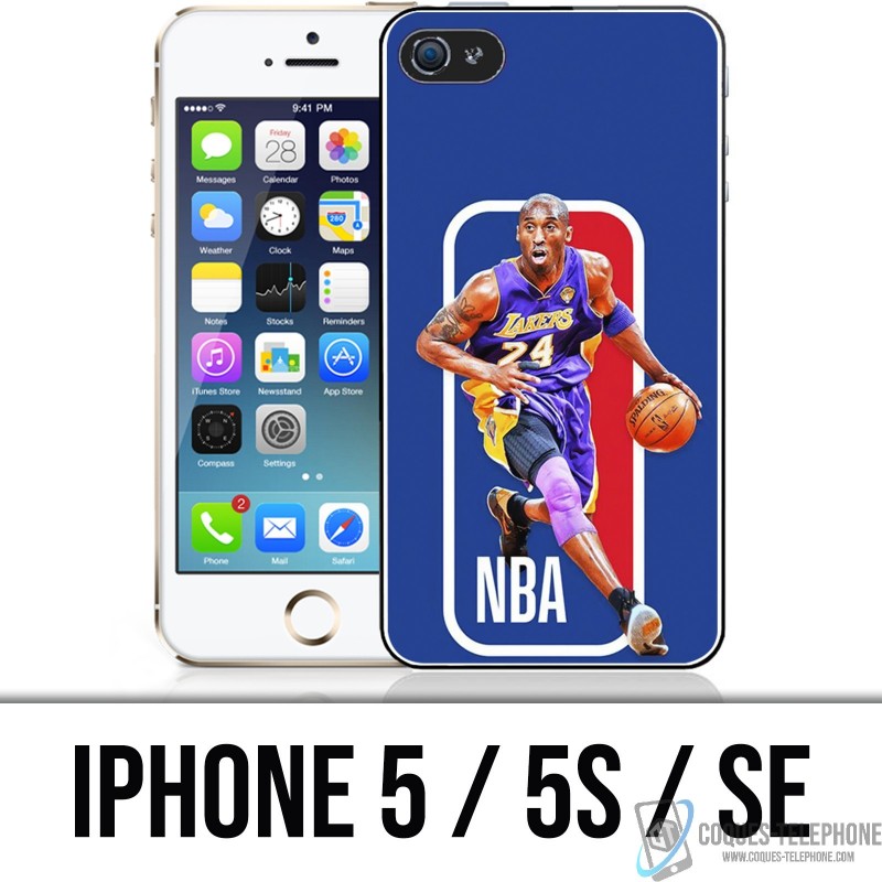 Funda iPhone 5 / 5S / SE - Logotipo de la NBA de Kobe Bryant