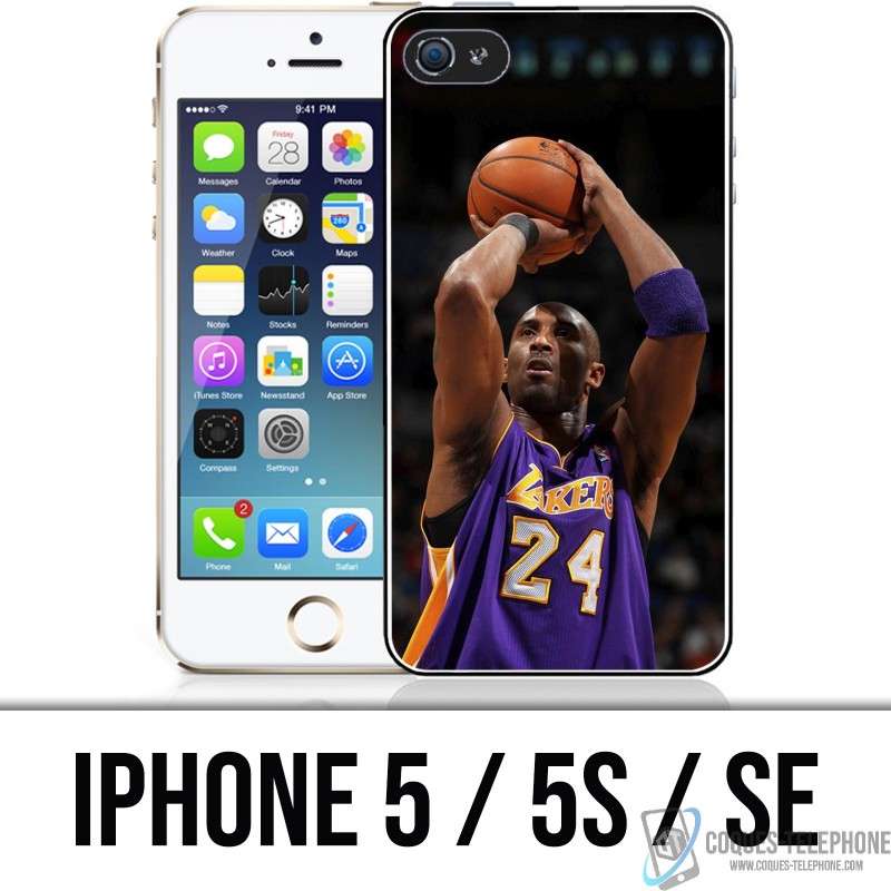 Funda iPhone 5 / 5S / SE - Kobe Bryant NBA Basketball Shooting Basketball