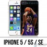iPhone 5 / 5S / SE Case - Kobe Bryant NBA Basketball Shooting Basketball